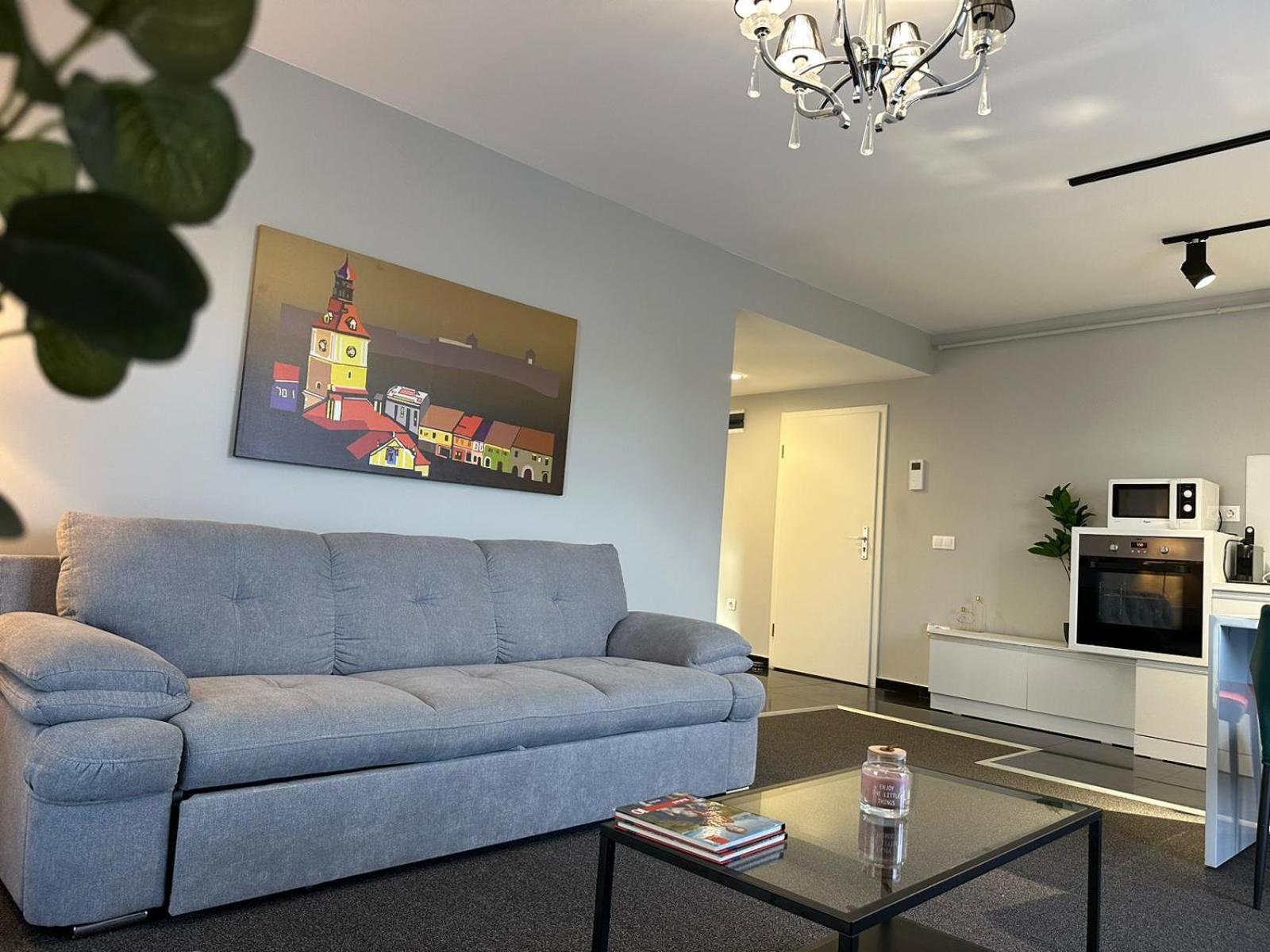 Luxury Glam Apartments & Studios Near Coresi Mall Брашов Экстерьер фото
